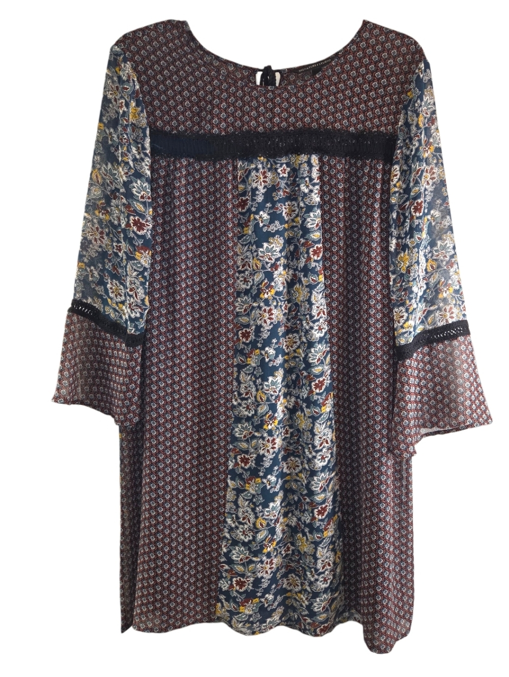 Signature Studio Boho Peasant Dress